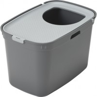 Moderna Top Cat Grey ВЕРТИКАЛЬНИЙ закритий туалет для котів 59хh38.3х39 см (50275)